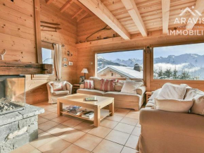 Chalet de charme 4* pour 12 pers. avec cheminée, TV et jardin proche pistes de ski - FR-1-391-19